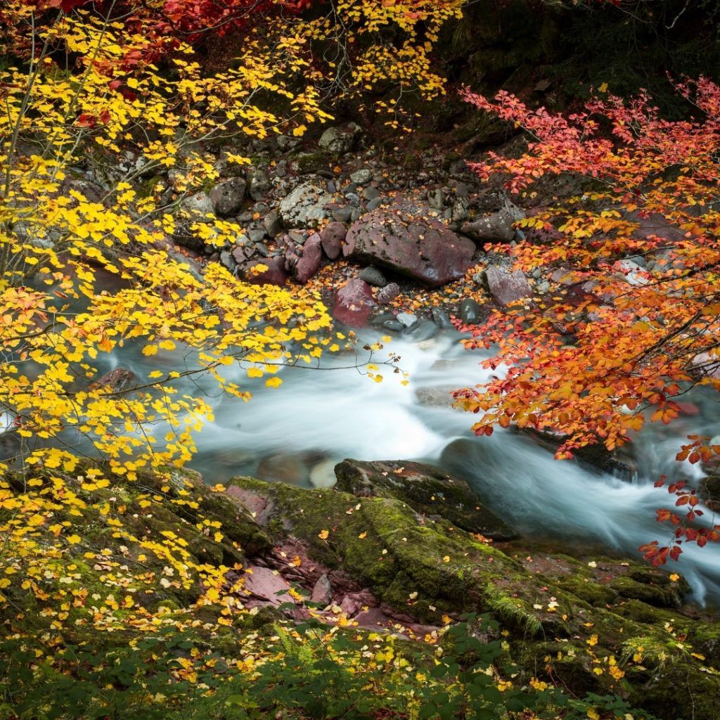 Randonnée automne dans les pyrennées