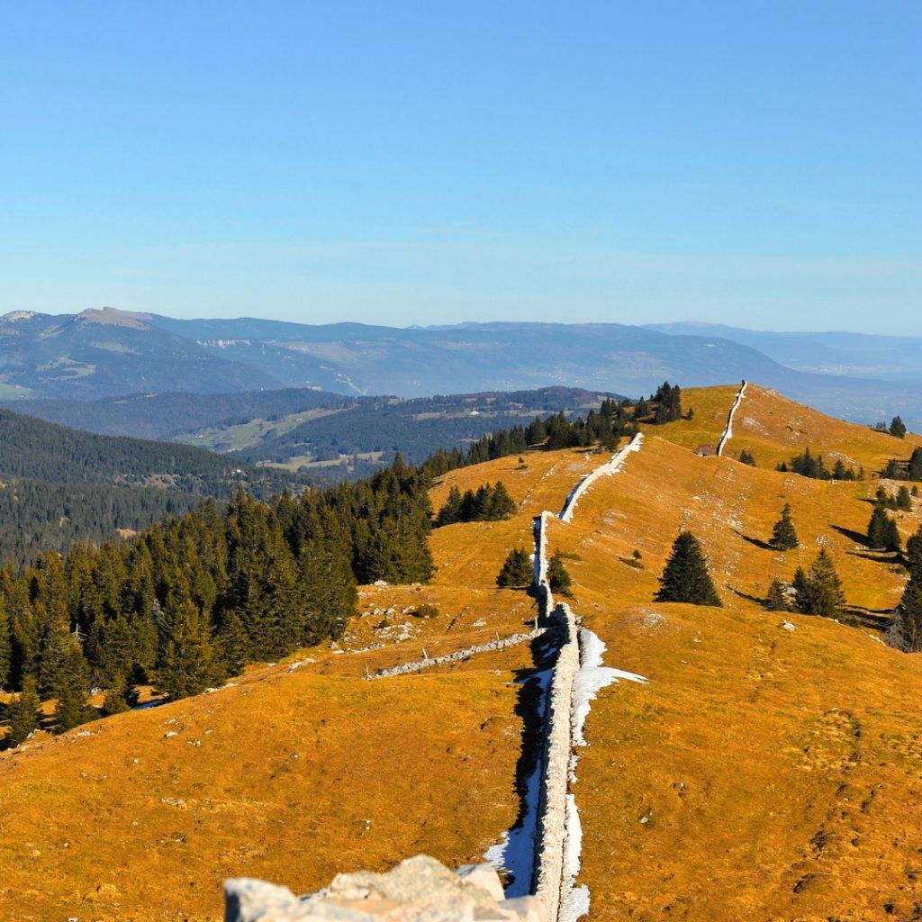 Tour du Haut Jura Randonnée automne